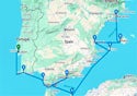 8-DAY MEDITERRANEAN FROM LISBON TO BARCELONA: SPAIN & PORTUGAL