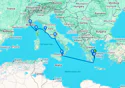 Wandering the Mediterranean