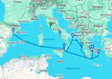 Moments In Southern Italy & Greece Via The Corinth Canal