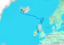 Total Solar Eclipse from Iceland to Ireland