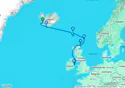 Total Solar Eclipse from Iceland to Ireland