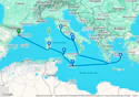 Barcelona to Civitavecchia