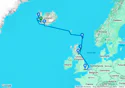 Reykjavik (Hafnarfjordur) to London (Tilbury)