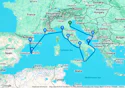 9-DAY MEDITERRANEAN FROM VENICE TO BARCELONA: ITALY, FRANCE & SPAIN
