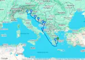 Athens to Fusina