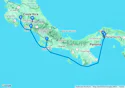 Panama And Costa Rica: Crossing The Canal Panama City?San Jose 10D