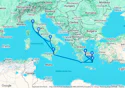 9-DAY GREEK ISLES ROUND-TRIP ROME: MYKONOS, FLORENCE, MESSINA & ATHENS
