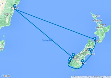 9 NIGHT NEW ZEALAND HOLIDAY CRUISE