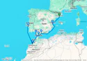 Barcelona to Lisbon