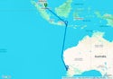 Singapore to Fremantle