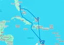 Southern Caribbean With Abc Islands Cruise - B802