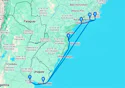 Rio de Janeiro,Buzios,Ilhabela,Balneario Camboriu,Punta Del Este,Buenos Aires,Rio de Janeiro