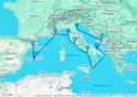 9-DAY MEDITERRANEAN FROM VENICE TO BARCELONA: ITALY & FRANCE