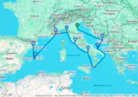 9-DAY MEDITERRANEAN FROM VENICE TO BARCELONA: ITALY & FRANCE