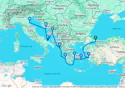 9-DAY GREEK ISLES FROM ISTANBUL TO VENICE: ATHENS, MYKONOS & CROATIA