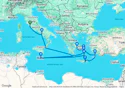 Civitavecchia to Athens