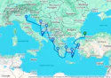 10-DAY GREEK ISLES FROM ISTANBUL TO VENICE: SANTORINI & ATHENS