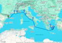 Barcelona to Athens