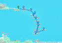 San Juan to Bridgetown