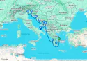 Athens to Fusina