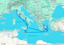 10-DAY GREEK ISLES ROUND-TRIP ROME: MYKONOS, FLORENCE & ATHENS