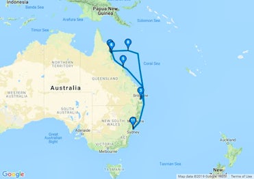 10 NIGHT GREAT BARRIER REEF CRUISE