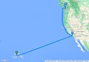 Pacific Crossing: Honolulu To  British Columbia Cruise - X610F
