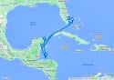 Miami,Cozumel,Isla de Roatan,Costa Maya,Ocean Cay,Miami,Ocean Cay,Miami