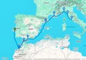 Lisbon to Civitavecchia