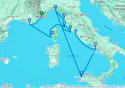 Monte Carlo to Civitavecchia
