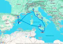 10 NIGHT ITALY, SPAIN MALTA CRUISE