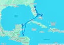 Port Canaveral,Nassau,Ocean Cay,Port Canaveral,Nassau,Cozumel,Isla de Roatan,Ocean Cay,Port