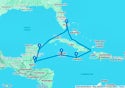 10-DAY WESTERN CARIBBEAN: GREATER ANTILLES, BELIZE & MEXICO - Y722