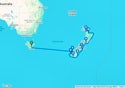 Hobart to Auckland