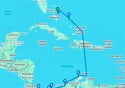 Pristine islands of the Bahamas & the Panama Canal