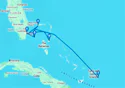Miami,Ocean Cay,Freeport,Miami,Grand Turk Island,Ocean Cay,Nassau,Miami