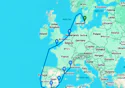 Copenhagen,Amsterdam,Cherbourg,Malaga,Alicante,Barcelona,Marseille