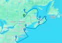 10-DAY CANADA & NEW ENGLAND FROM QUEBEC CITY TO PHILADELPHIA