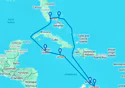10-DAY CARIBBEAN ROUND-TRIP MIAMI: CURACAO, ARUBA & DOMINICAN REPUBLIC