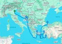 10-DAY GREEK ISLES FROM VENICE TO ISTANBUL: SANTORINI & ATHENS