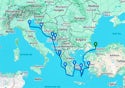 10-DAY GREEK ISLES FROM ISTANBUL TO VENICE: SANTORINI & ATHENS