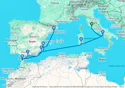 A Journey from Amalfi’s Cliffs to Andalusian Sun