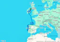 Western Europe cruise from Ireland to Portugal
