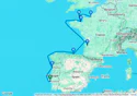 The Iberian Peninsula and Fortified cities of the Atlantic