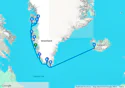 Nuuk to Reykjavik