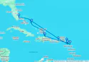Eastern Caribbean With St. Kitts & Celebration Key Cruise - N702