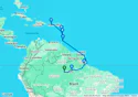 A Journey through Amazonian Mesmerising Wonders to the Caribbean Sunlit Landscapes