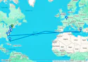 America's East Coast to the Bahamas