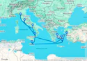 11-DAY GREEK ISLES ROUND-TRIP ROME: MYKONOS, FLORENCE & MESSINA