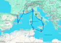 11-DAY MEDITERRANEAN FROM ROME TO BARCELONA: ITALY, FRANCE & SPAIN